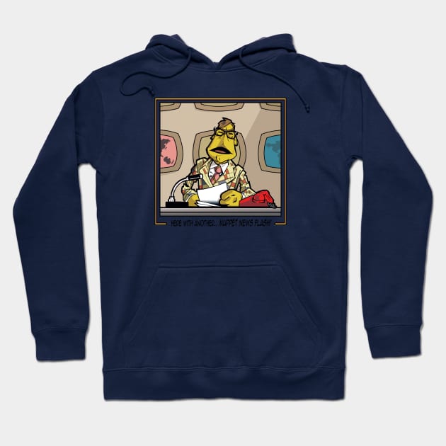 Muppet News Flash Hoodie by ActionNate